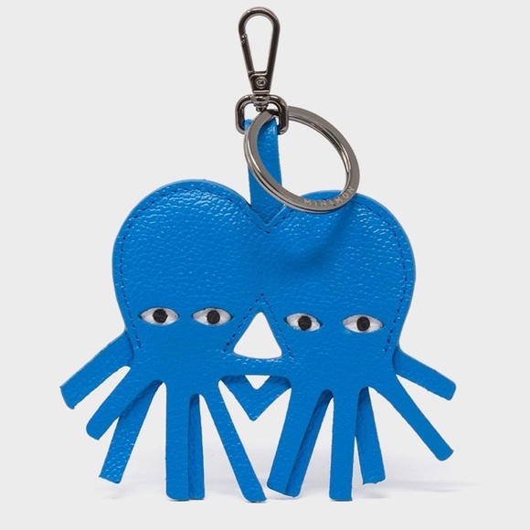 Min & Mon Peachy Cream and Black Eye Print Vali Shoulder Bag - Picture 11 of 16